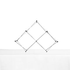 Grid Table Top Pop Up Display Frame