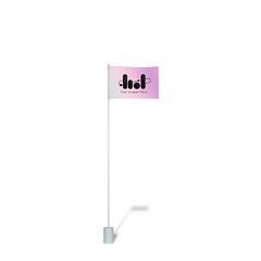 Duplex Printing Golf Flags