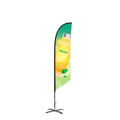 Angled Flag with Uni-Fit Pole